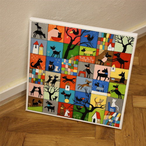 Miláčkové V. ... 40x40cm — foto 2