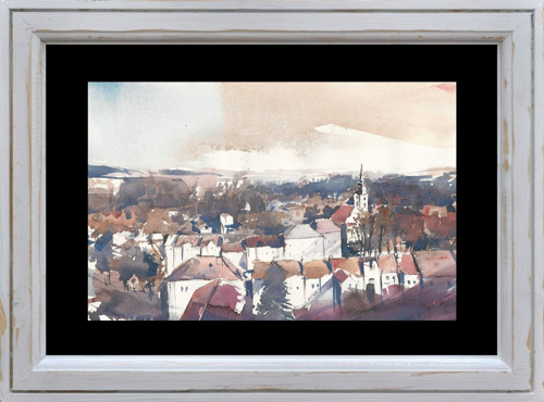 Město Chýnov, Akvarel or. Dlabal — foto 2