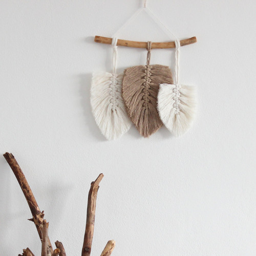 Macramé lístky menší — foto 2