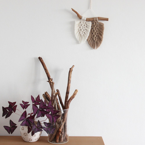 Macramé lístky menší — foto 2