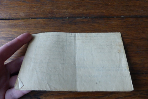 Listina oddavací, dokument 1923 — foto 5