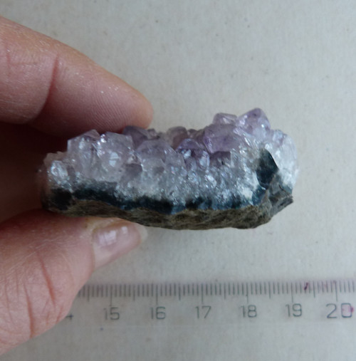 Ametyst - drůzka - 5,2 cm — foto 5