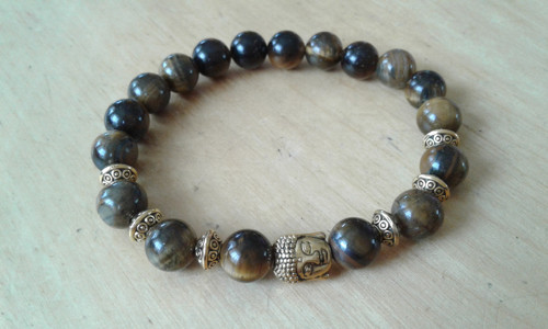 Buddha náramek tygří oko — foto 2