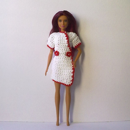 Oblečky pro Barbie - šaty, kabelka — foto 2