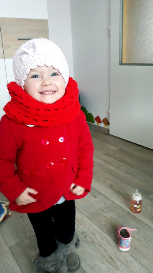 Nákrčník - dětský ( červený) — foto 3
