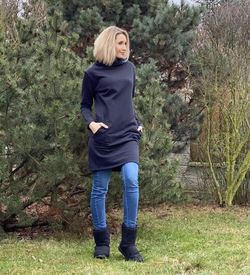 Černé šaty se stojáčkem — foto 6