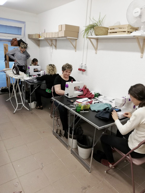 První lněné šití - workshop — foto 4