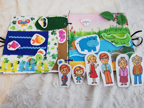 Quiet book zoo - 2.část — foto 2