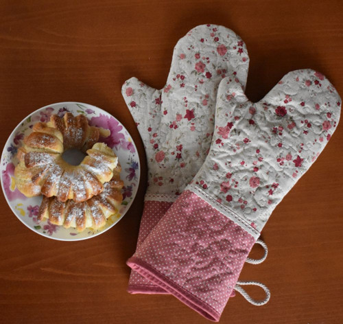 Kuchyňské maxi chňapky - Vesnická romantika — foto 2