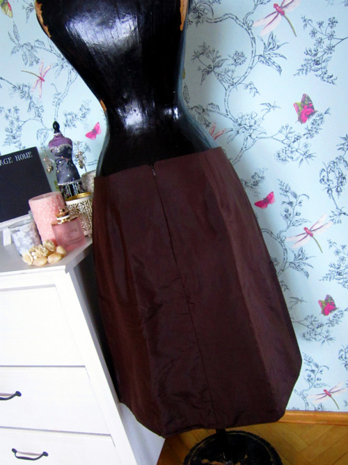 Sukně chocolate hedvábná — foto 5
