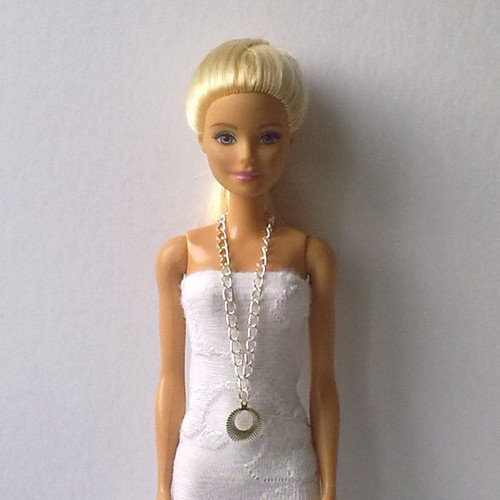 Šperky pro Barbie - řetízkový náhrdelník — foto 2