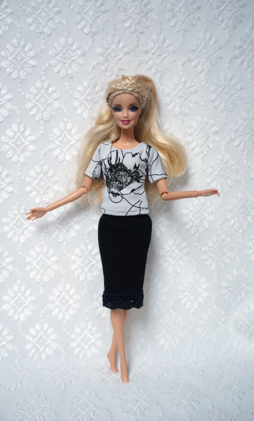 Delší sukně pro Barbie — foto 2
