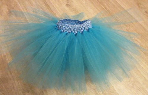 Tutu mimi mini sukýnka tyrkysová — foto 2