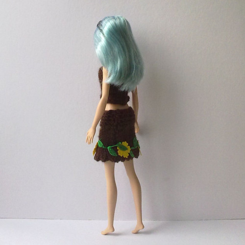 Oblečky pro Barbie - top, sukně — foto 2