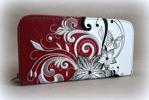 Zipová peněženka Black and red — foto 3