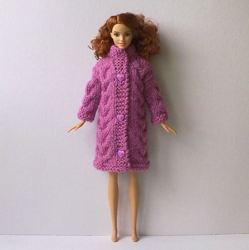 Oblečky pro Barbie - kabát — foto 2