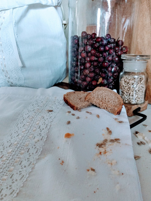 Ľanové vrecko na chlieb — foto 4