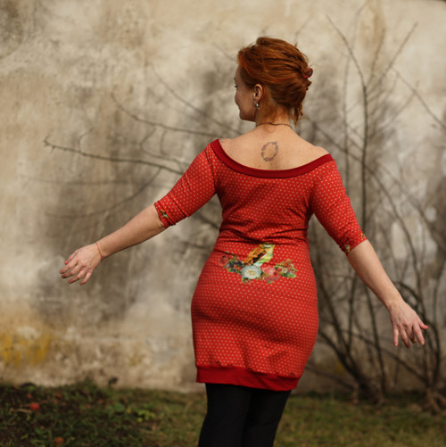 "Owl Love" midišaty — foto 6