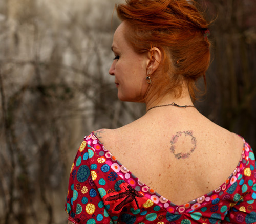 Vesto-triko-šaty "Dragonfly Red" — foto 3