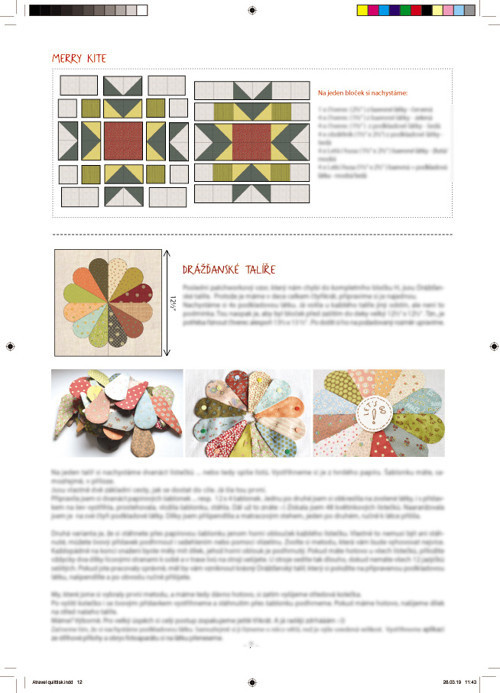 Travel quilt - tištěný návod — foto 3