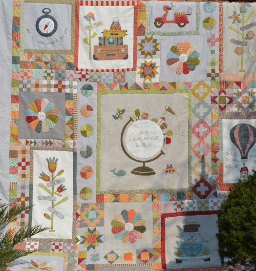 Travel quilt - tištěný návod — foto 2