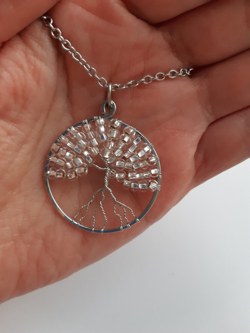 Amulet STROM ŽIVOTA - chirurgická ocel — foto 3