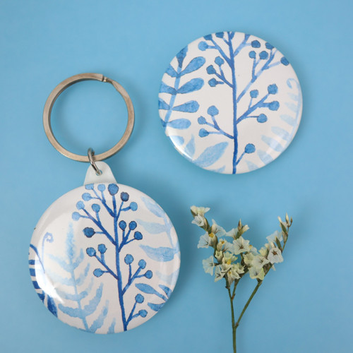 Modré větvičky - sada do kabelky — foto 2