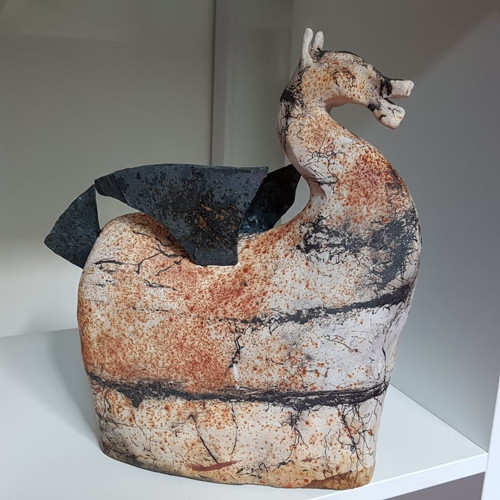 Keramika raku, Kůň Pegas — foto 3