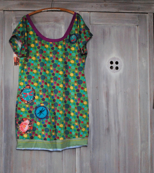 Vesto-triko-šaty "Dragonfly Green" — foto 4