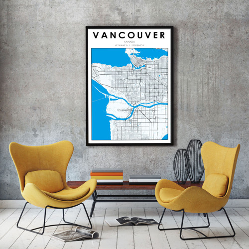 Mapa Vancouver — foto 2