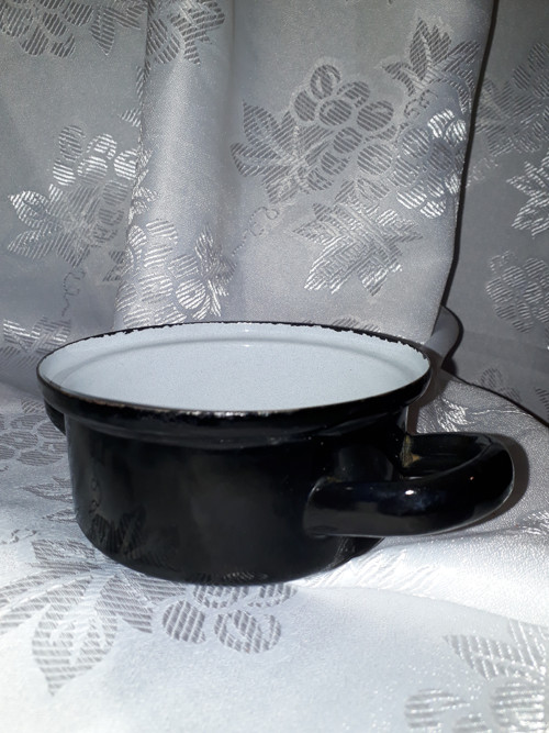 Retro smaltovaný kastrůlek... — foto 5