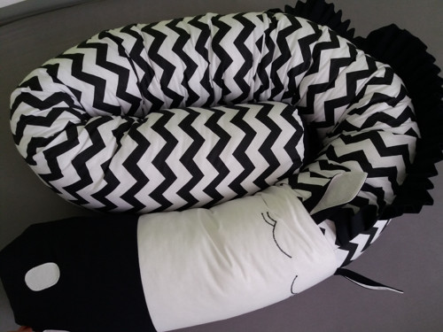 Zebra - válec, mantinel 2m — foto 2