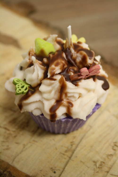 Cupcake borůvka a vanilka — foto 2
