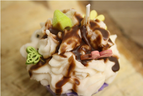 Cupcake borůvka a vanilka — foto 3