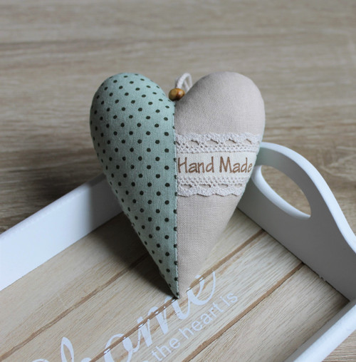 SRDÍČKO handmade/zelená — foto 2
