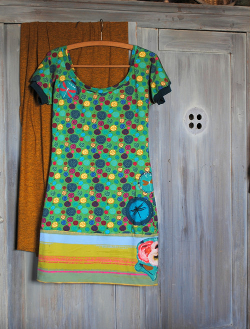 Vesto-triko-šaty "Dragonfly Green" — foto 3
