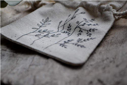 Herbarium - lněný pytlíček — foto 2