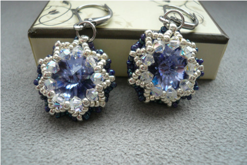 Náušnice Tanzanite — foto 2