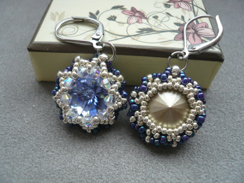 Náušnice Tanzanite — foto 3