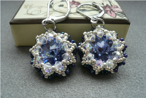 Náušnice Tanzanite — foto 4