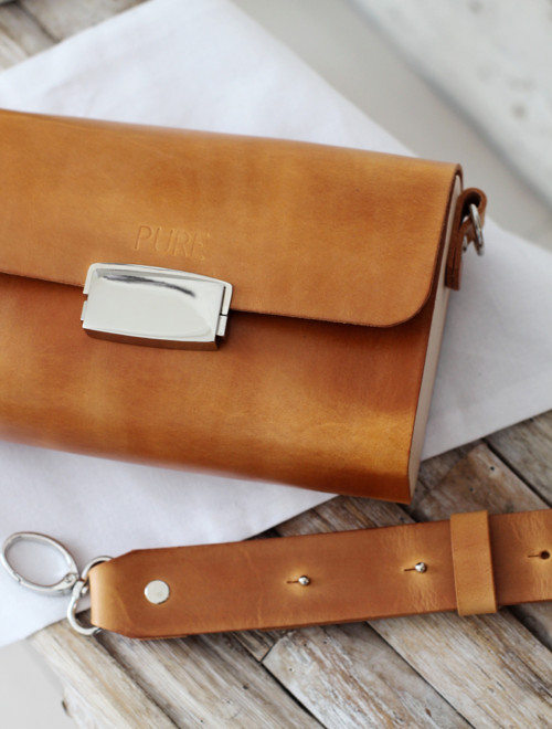Kabelka City Bag Gold Brown — foto 2