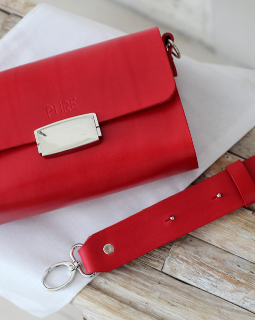 Kabelka CITY BAG RED — foto 4