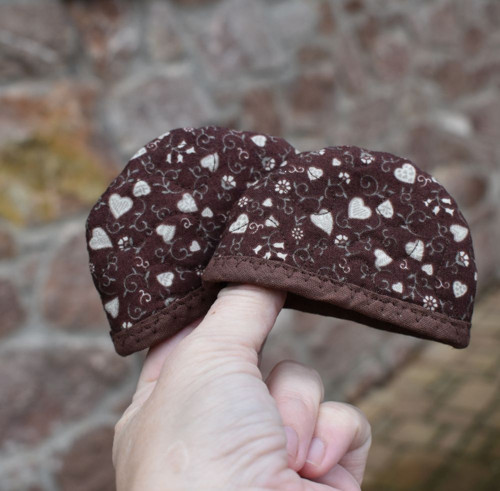Mini chňapky - "Čokoládová srdíčka" — foto 3