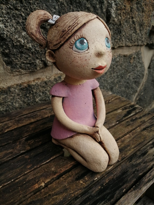 Holčička s culíčky (na přání ) — foto 3
