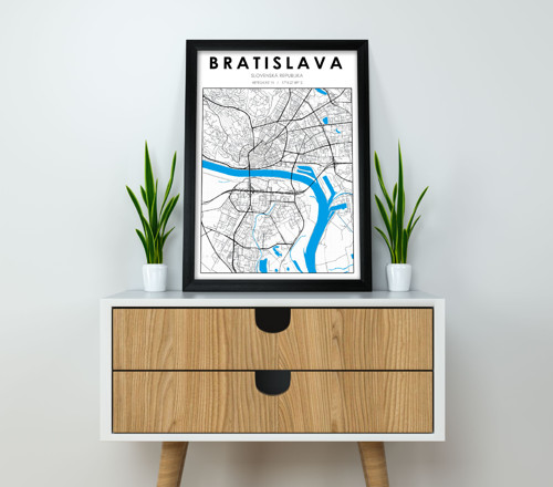 Mapa Bratislava — foto 3