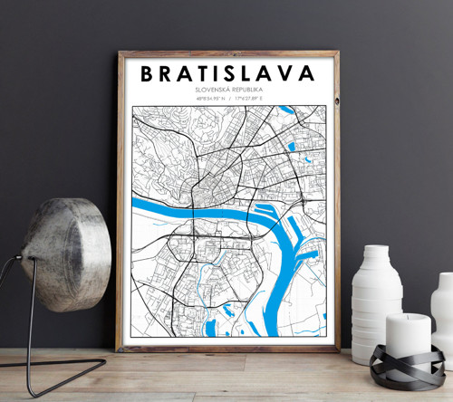 Mapa Bratislava — foto 4