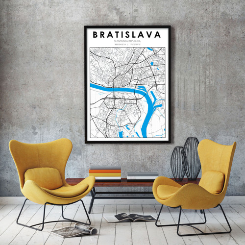 Mapa Bratislava — foto 2