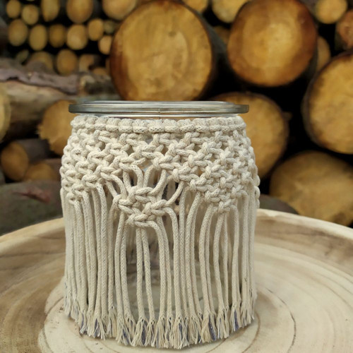 Macramé svícen — foto 2