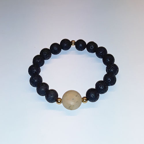 Náramek Pebble Lava black original — foto 2