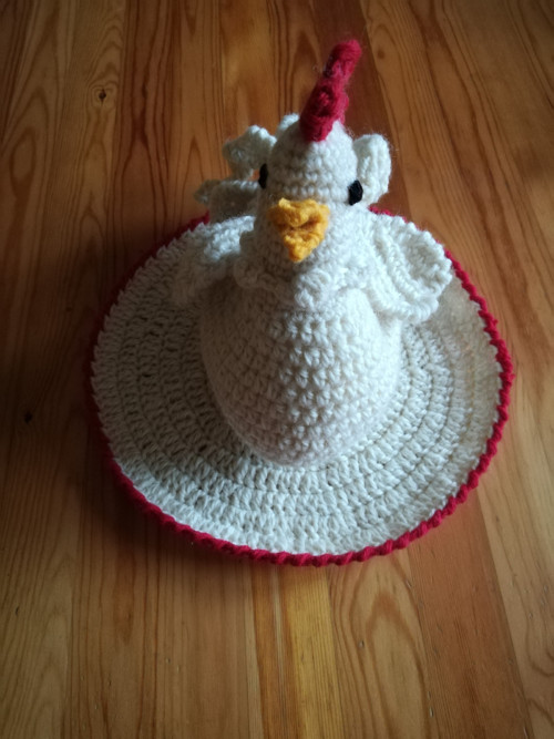 Háčkovaná velikonoční slepice — foto 4